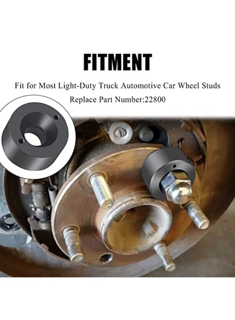 SYOSI Wheel Stud Installer Tool Replace 22800, Compatible with Most Light-Duty Truck and Automotive Car Wheel Studs, Durable and Easy to Use for Wheel Stud Installation (Black) - Image 5