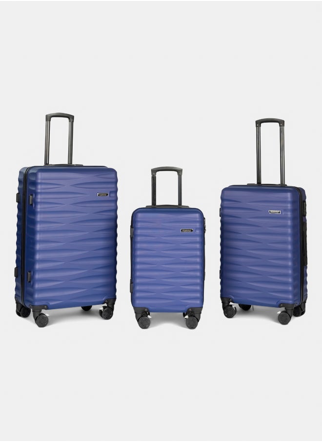 Hammer Hammer Luggage Shadow Set 3 Pieces 28 / 24 / 20 - 100% Pure ABS Material - One Year Warranty + 2 Year Free Maintenance  - Image 1