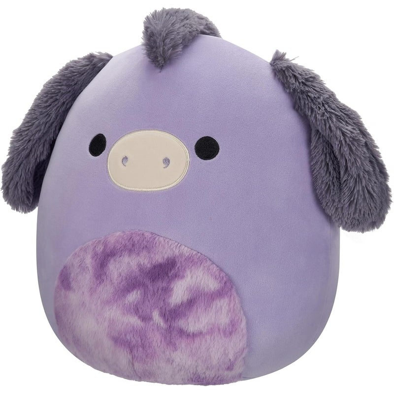Jazwares - Squishmallows 12-Inch-Deacon The Purple Donkey with Tir-Dye Belly - SQCR05425 - Image 3