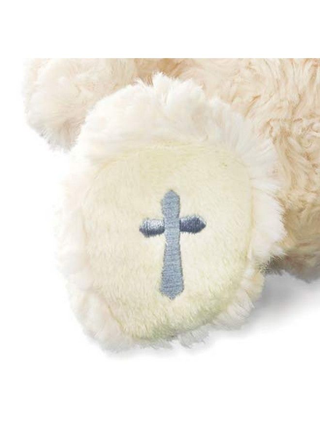 DEMDACO Nat And Jules The Lord'S Prayer Bear With Ribbon Cross Children'S Plush Stuffed Animal - Image 4
