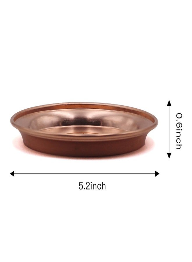 Amitofo Copper Offering Bowl Prayer Ritual Plate Great for Altar,Incense Burner, smudging Bowl, Offering Dish,Candle Trays, Ash Catcher,Jewelry Dish(Twelve Tonstellations) - Image 2