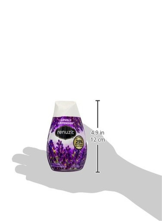 Renuzit Gel Air Freshener, Lovely Lavender 7 oz - Image 2
