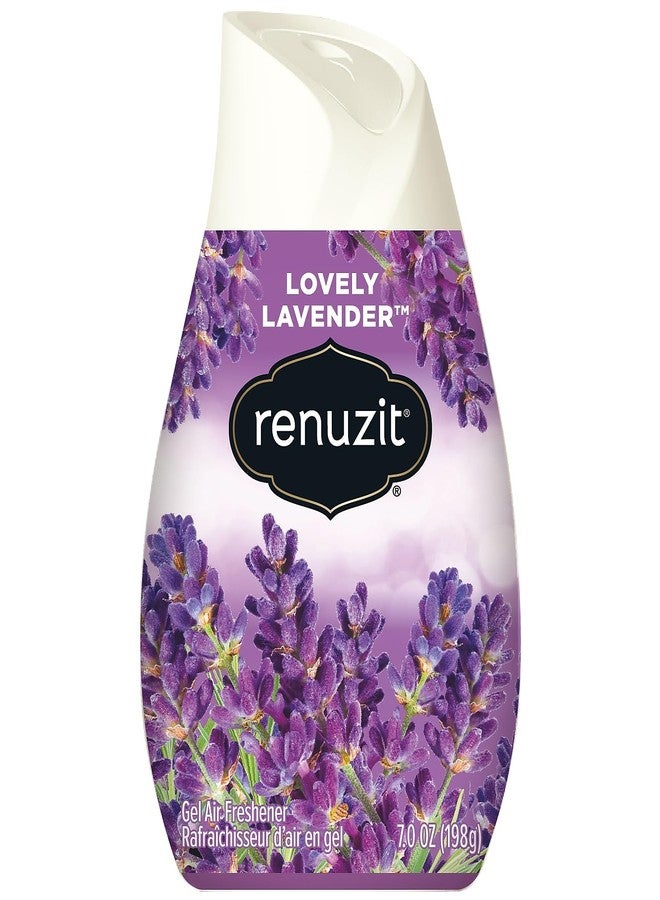 Renuzit Gel Air Freshener, Lovely Lavender 7 oz - Image 1