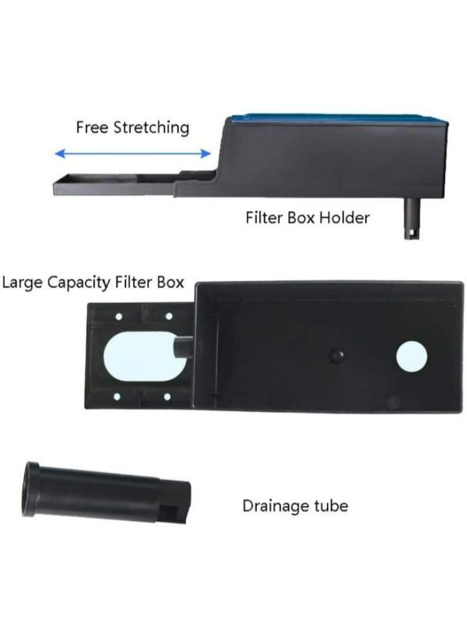 SOBO B&K SOBO Aquarium Heavy Duty External Power Head Top Biological Filter WP-4880F - Image 4