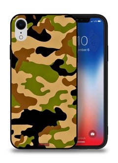 Apple iPhone XR Protective Case Camouflage Abstract Digital Pattern