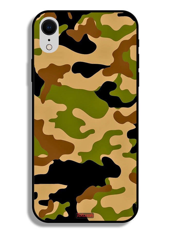 Tolwak - Apple iPhone XR Protective Case Camouflage Abstract Digital Pattern - Image 1