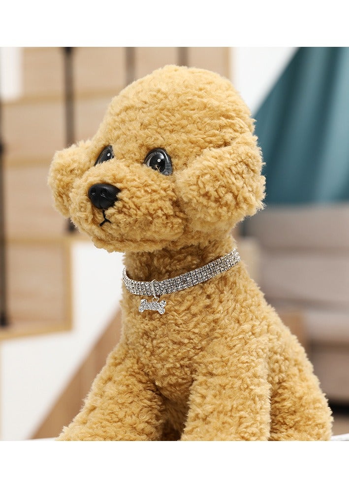 إينوشا قلادة مضيئة لحفلات أعياد ميلاد الحيوانات - طوق مرن مع قلادة لتزيين الكلاب الصغيرة والقطط - Image 5