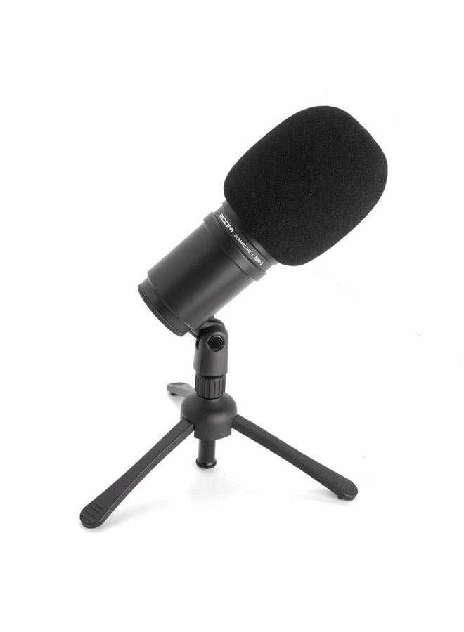 ZOOM LiveTrak L-8 Portable 8-Channel Digital Mixer and Multitrack Recorder + 2x Zoom ZDM-1 Mic with Headphones, Windscreens and Stands + Cleaning Cloth – 2 Person Podcasting Bundle - Image 5