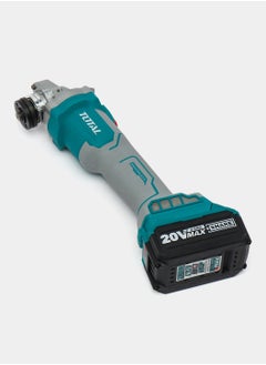 TOTAL Total Lithium-Ion Angle Grinder P20s (V20) 20V Brushless Motor, 115mm Disc, 3000/8500RPM, Includes 2x 4.0Ah Batteries, Charger & Cutting Disc Set - TAGLI2011582  - Image 4