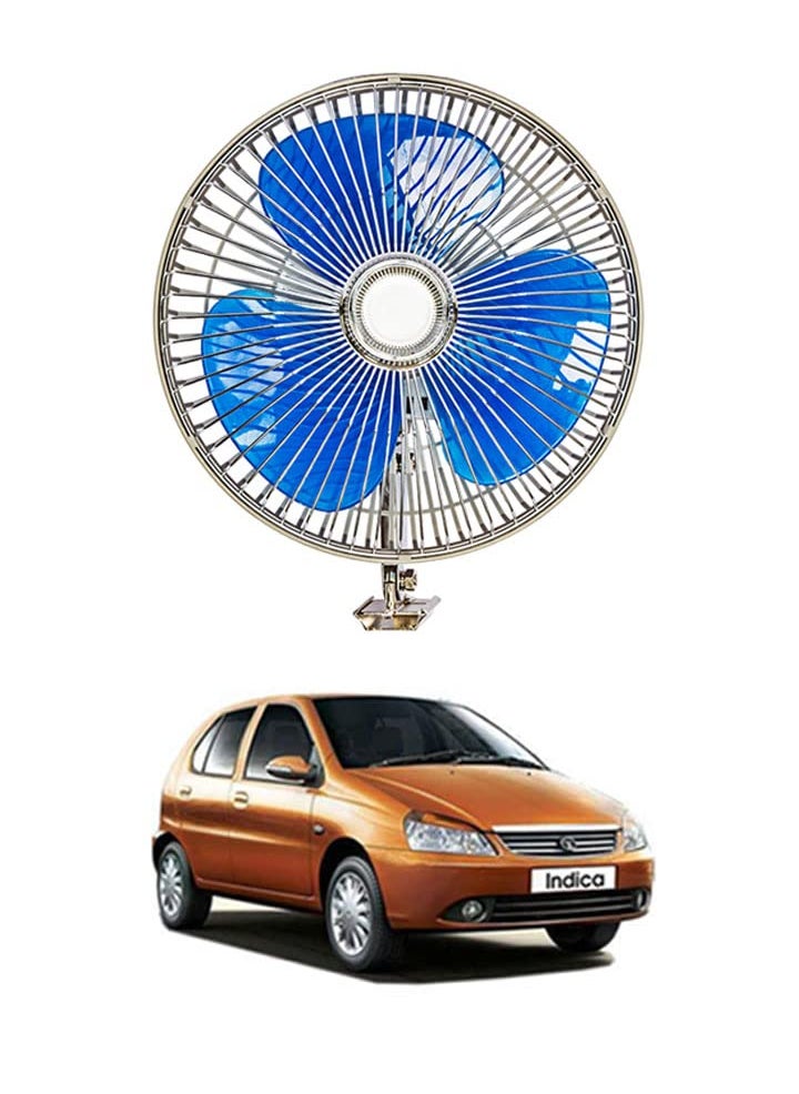 RKPSP RKPSP 6Inch12V Portable Oscillating CarTruckBus Fan For Indica  - Image 1