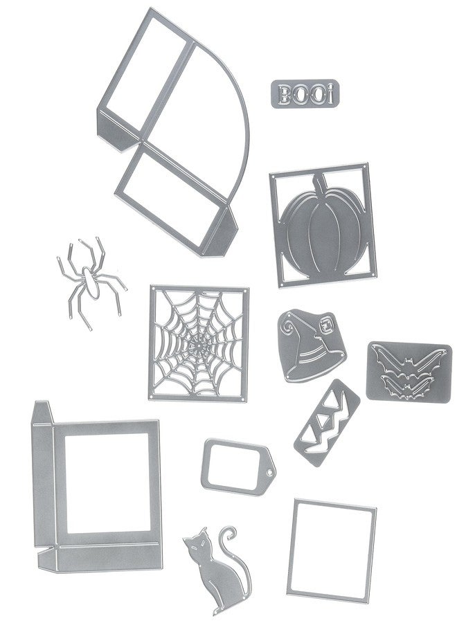 Sizzix ELLISON THINLITS Dies, Box-Spooky Silhouette - Image 1
