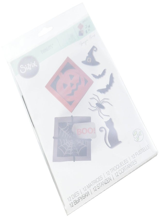 Sizzix ELLISON THINLITS Dies, Box-Spooky Silhouette - Image 3