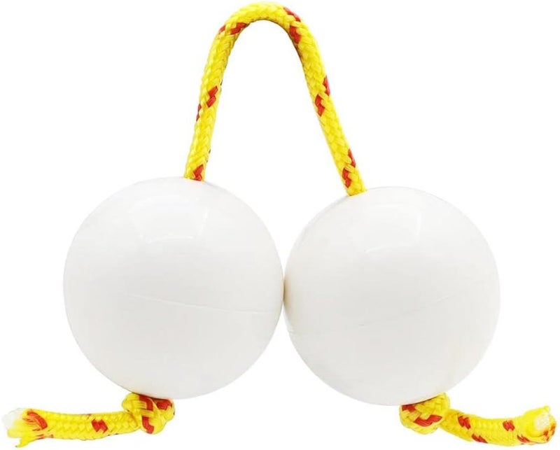 woobles Aslatuas Rhythmic Ball, Kashaka Instrument, Kashaka Music Egg Shaker, Asalato Instrument, Cas Cas Instrument, Kosh Kash Instrument (1pcs,White) 1pcs White - Image 1