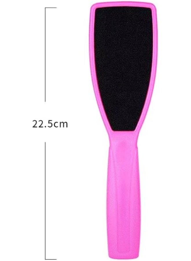Professional-designed foot file, double-sided pedicure tool suitable for both men and women, effective in treating cracked heels, dead skin removal and foot exfoliation tool, multi-colored, one piece - Image 2