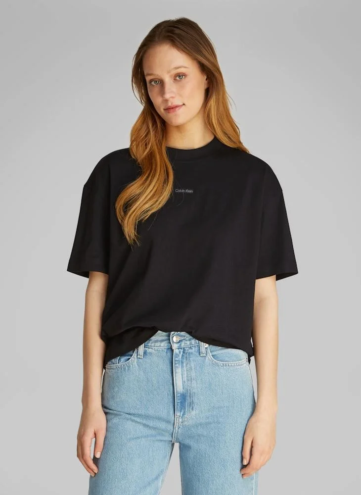 كالفن كلاين جينز Logo Crew Neck T-Shirt
