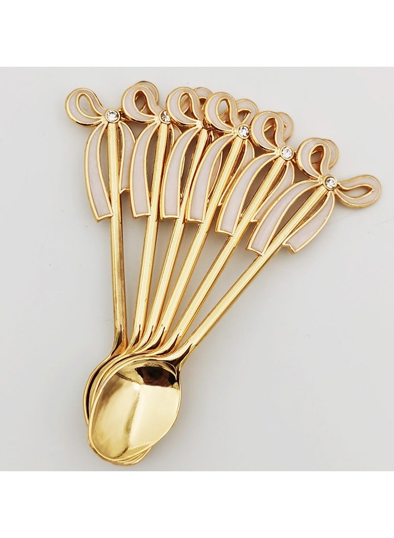 قاعدة الأوزّة المبدعة 6 قطع الحلوى ملعقة القهوة - Image 2