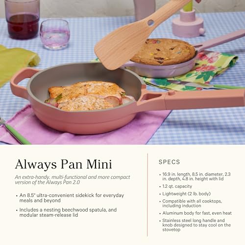 Our Place Cookware Set - 13-Piece Kit Including the Always Pan, Perfect Pot and Spatulas | Multifunctional, Toxin-Free Nonstick | Heat Safe up to 450°F | Oven, Stove, Induction Compatible | Sage - Image 4