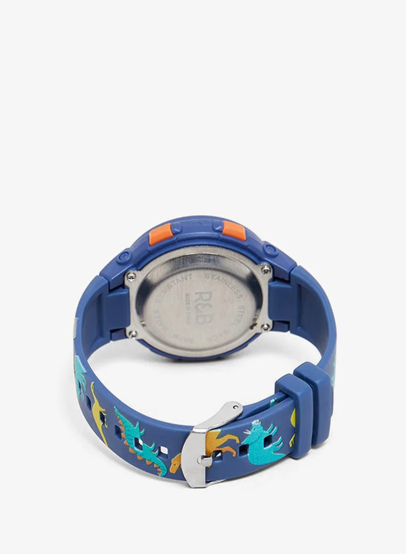 أر أند بي Printed Digital Watch