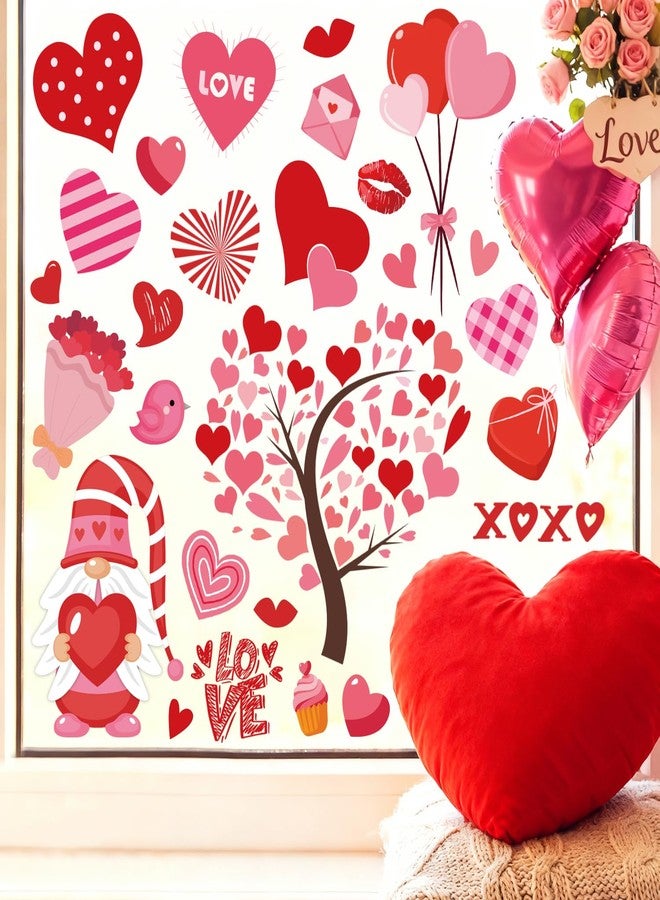 Zevulizen Valentine’s Day Decor Window Clings (Valentine's Day Window Clings) - Image 5