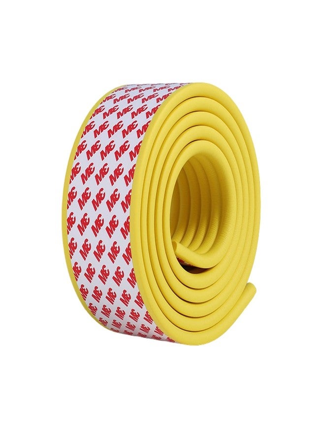 OLWICK® Baby Proofing Tape - 1 Pcs Extra Thick Furniture Edge Protector Strip | High-Density Foam Cushion | Baby Corner Protector for Safety | 6.5 Ft Bumper for Table, Wall (Yellow) - Image 1