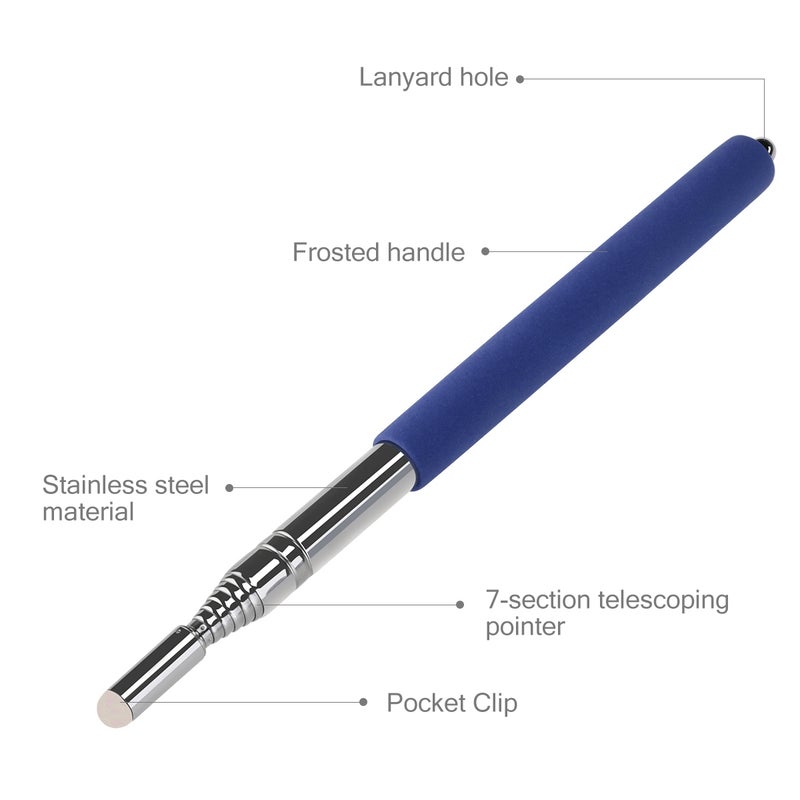 Hand Pointer Extendable Telescopic Retractable Pointer Handheld Presenter Classroom Whiteboard Pointer ( ) - Image 4
