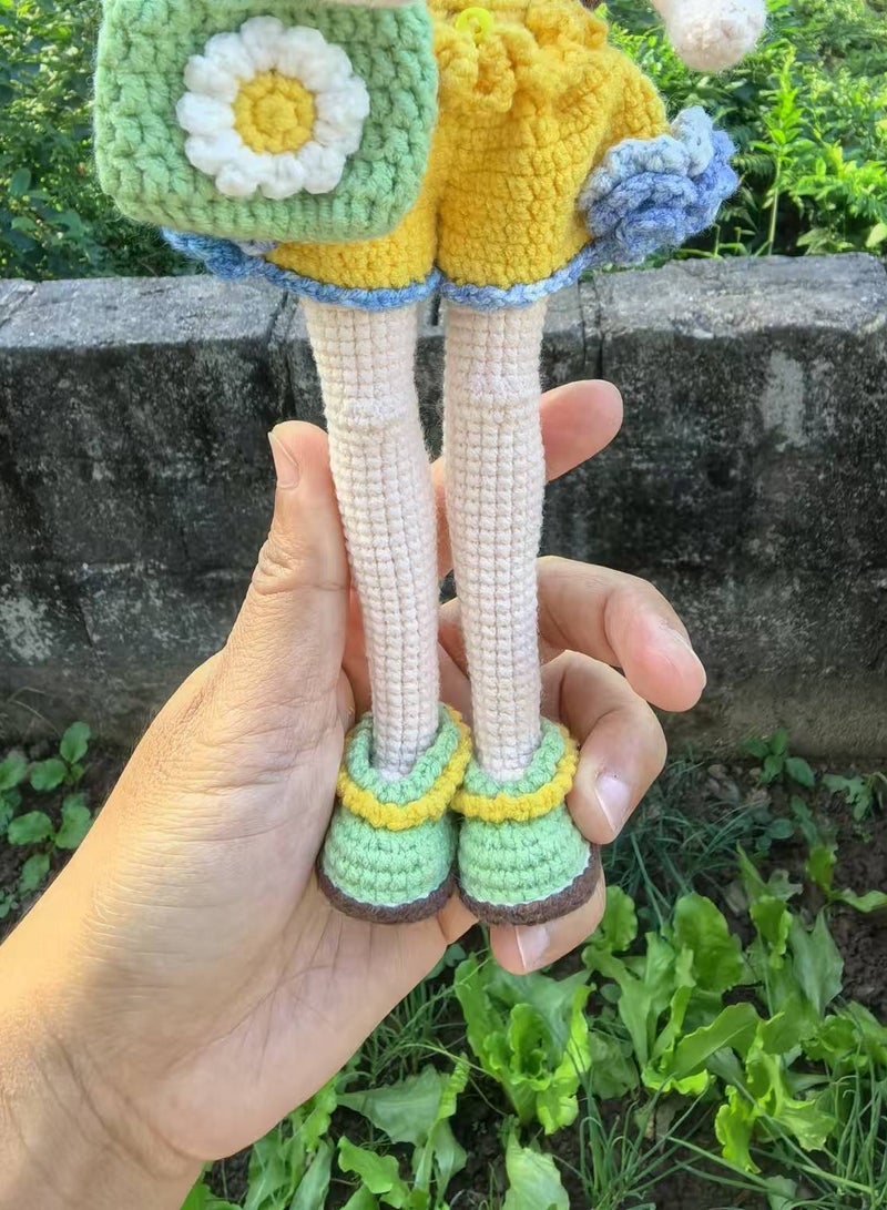 روان كروشيه دمى ، دمى يدوية كبيرة ، ألعاب بنات ، هدايا لها - Image 4