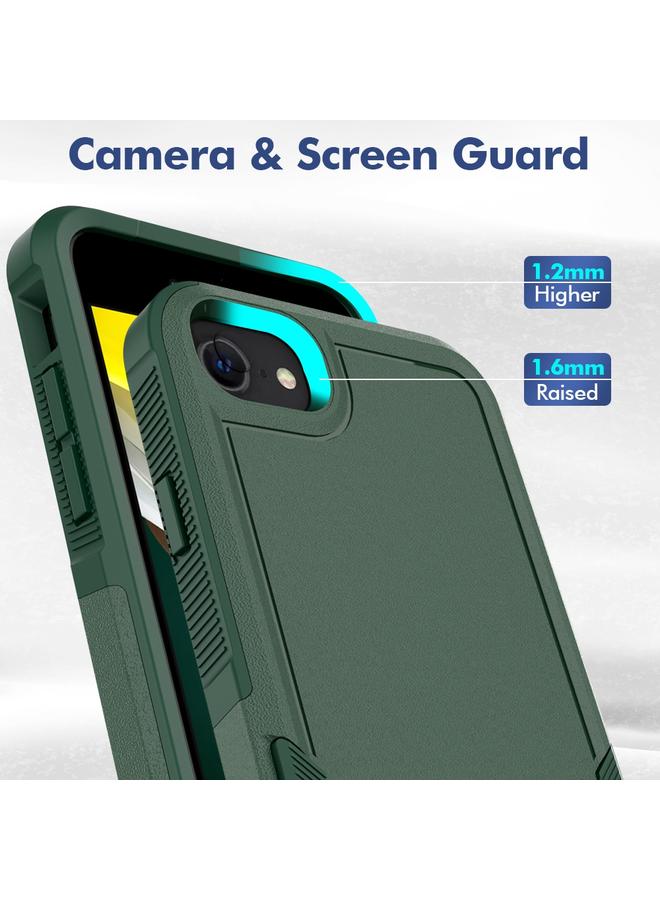 اس-توب جراب لهاتف iPhone SE 2022 / 2020 / 8 / 7 / 6 2 في 1 PC + جراب هاتف TPU - Image 5