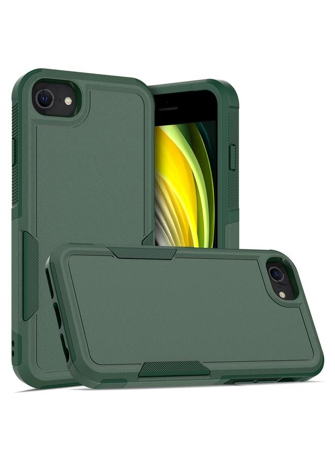 اس-توب جراب لهاتف iPhone SE 2022 / 2020 / 8 / 7 / 6 2 في 1 PC + جراب هاتف TPU - Image 1