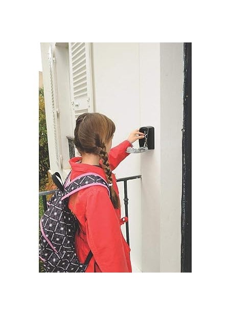 SADAGUN SADAGUN 4Digit Combination Key Lock Box Wall Mounted Weatherproof Key Safe Box for Indoor and Outdoor Storage Holds  - Image 4