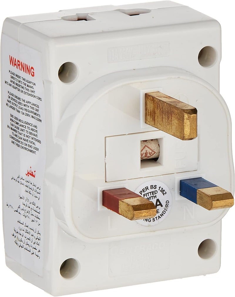 OSHTRACO OTC-944L 13 Amp 3 Pin Multi Adaptor - Image 3
