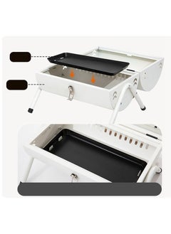 Generic Portable Charcoal Barbecue, Strong Outdoor Grill, Double Sided Grill, Smokeless for Camping for Patios  - Image 2