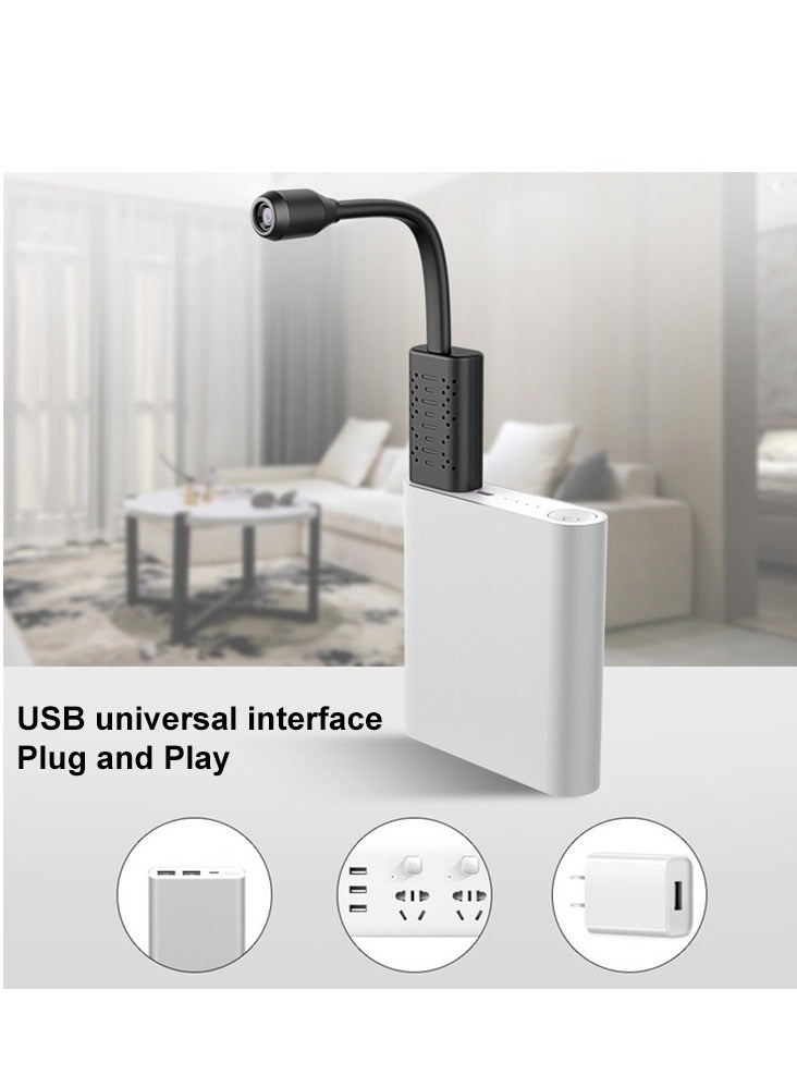 Small WiFi Camera Wireless USB IP Nanny Camera with Night Vision AIl Human Motion Detection Cloud Storage Live Feed - Image 2