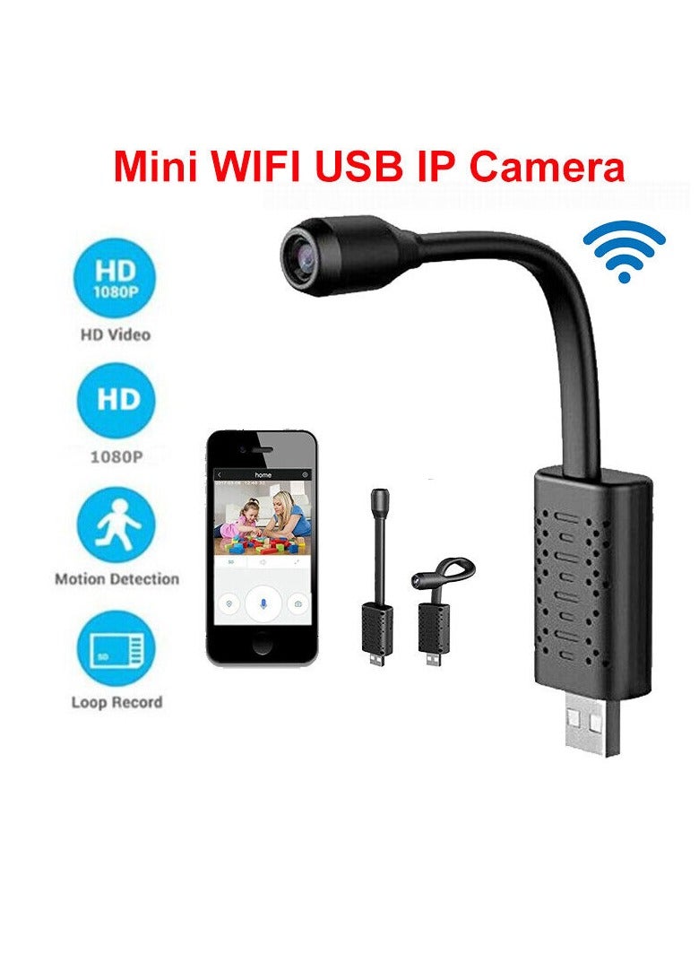 Small WiFi Camera Wireless USB IP Nanny Camera with Night Vision AIl Human Motion Detection Cloud Storage Live Feed - Image 3