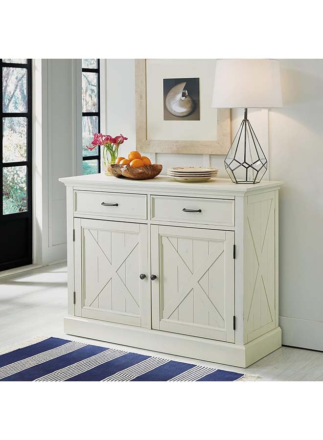 Seaside Lodge White Buffet by Home Styles