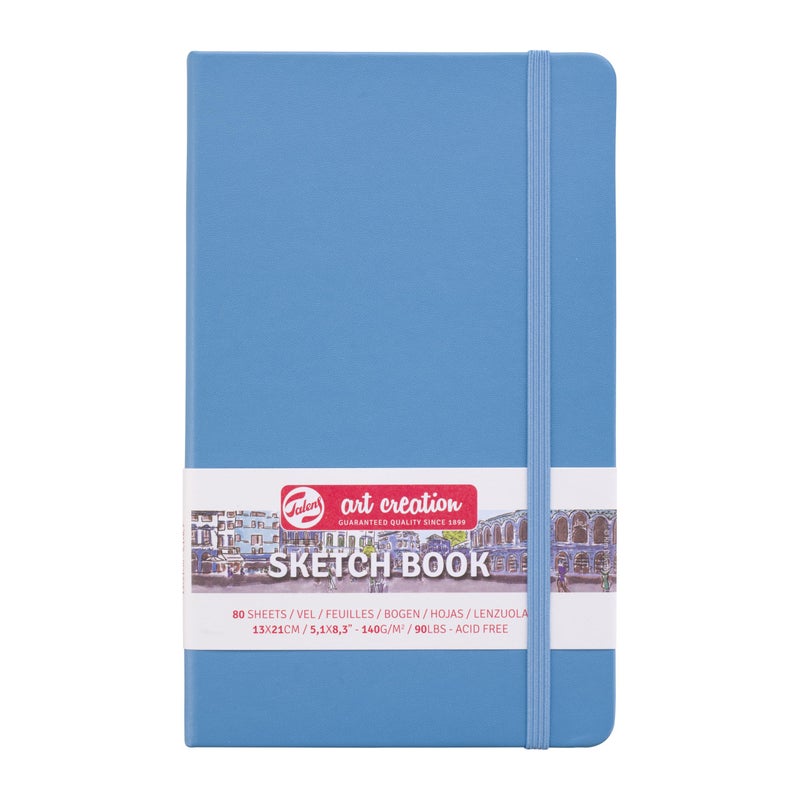 Talens Art Creation Talens Japan T9314212M 441815 Art Creation Sketchbook Drawing Notebook 51 x 83 inches 13 x 21 cm Lake Blue