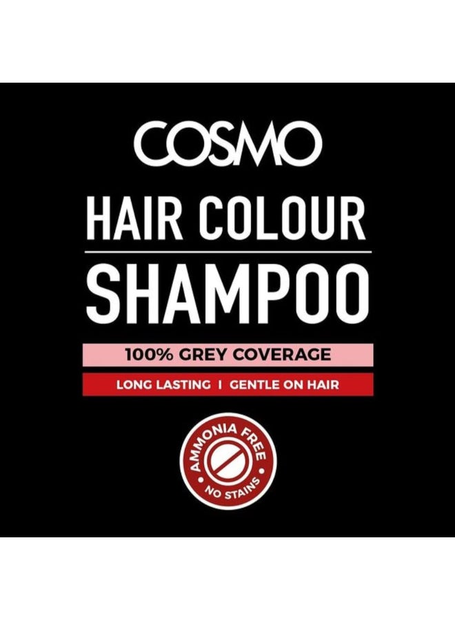 Dark Brown VIP Hair Colour Shampoo Unisex 180ml