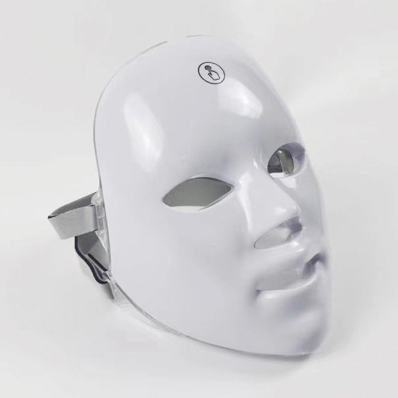 جهاز تجميل إشعاع الفوتون: 90 موجة ضوئية LED، تصميم مريح من حيث الميكانيكا البشرية، 7 أوضاع للأطوال الموجية - درع عيني مقاوم للضوء، استخدام آمن وغير محزق للعناية بالبشرة الوجهية، سبا منزلي وغيره - Image 2