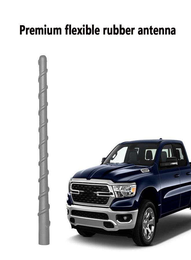 AMFRNE for RAM Truck Short Antenna 2011-2024 Fit for RAM 1500 2500 3500 4500 5500 | 7" Spiril Flexible Rubber Antenna, Optimized AM/FM Radio Reception | for Dodge RAM Radio Accessories - Image 4