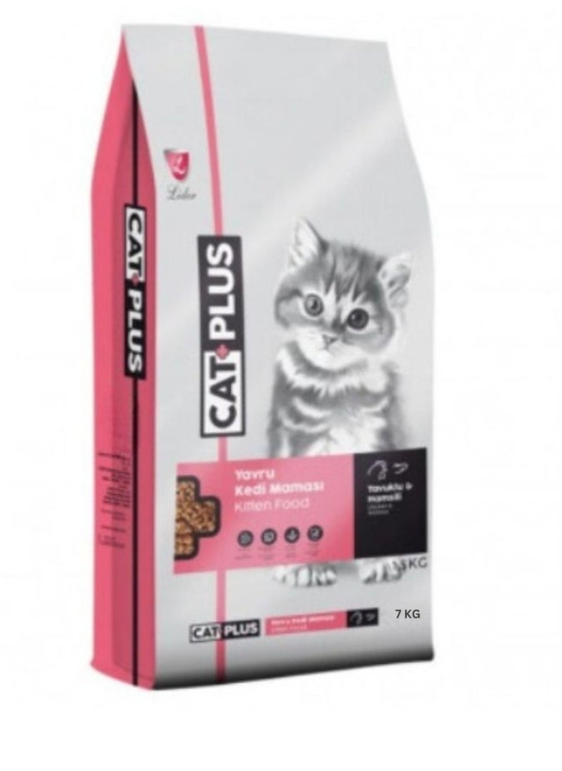Lider Cat Kitten Dry Food 7KG Super Premium Dry Food For Kittens With Chicken And Anchovy Flavor - Tukrish Made 