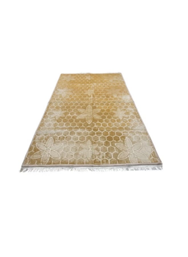 Premium velvet ceramic rug, starting with the texture and featuring 3D patterns, made from high-quality luxury materials. Nano size, 200+300 cm. - Image 1