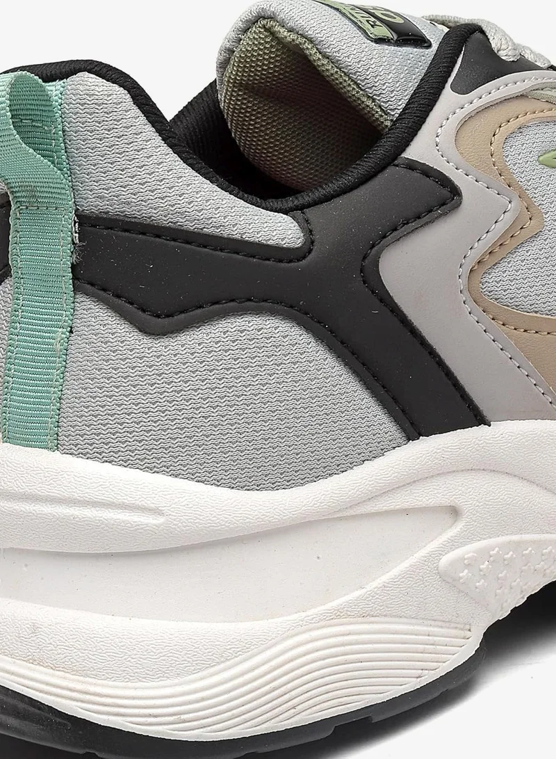 Asian  Light Grey and Black Sneakers for Women and Girls for Women | Best Price UAE