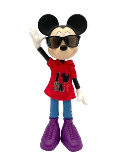 Disney Mickey Mouse Doll I Love UAE  - Image 1