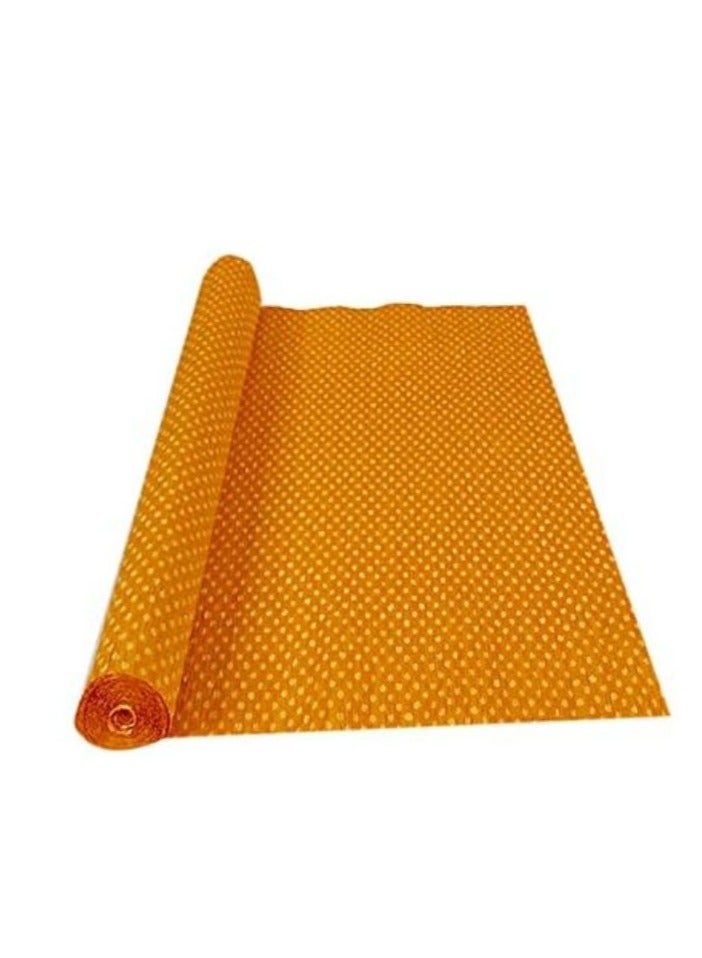 Terabyte CREPE PAPER SINGLE HOLD 50 X 120CM ORANGE (PACK OF 1) - Image 1