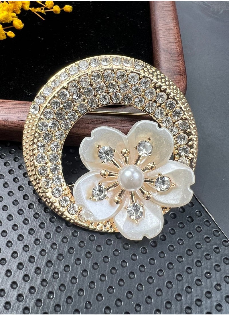 Mark Fairwhale High End Pin Light LuxuryElegant And Versatile Chest Flower 