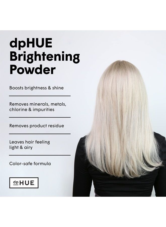 dpHUE Brightening Powder - 6 Uses - Boosts Brightness & Shine of Blonde or Highlighted Hair - Removes Minerals, Metals, Chlorine & Impurities - Color-Safe Formula - Cruelty Free - Image 2