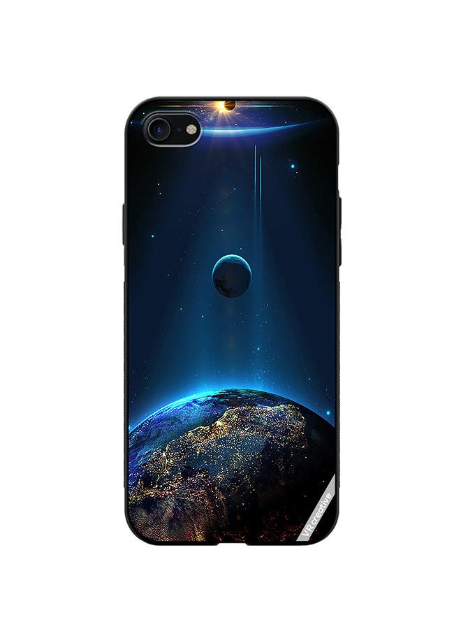 VR CREATIVE Protective Case Cover For Apple iPhone 7/8/SE 2020 Galaxy Design Multicolour - Image 1