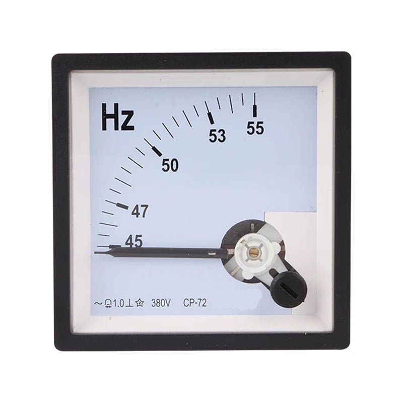 CP 72 Analog Frequency Meter AC 45 55Hz 72x72mm 220V Direct Sales - Image 1
