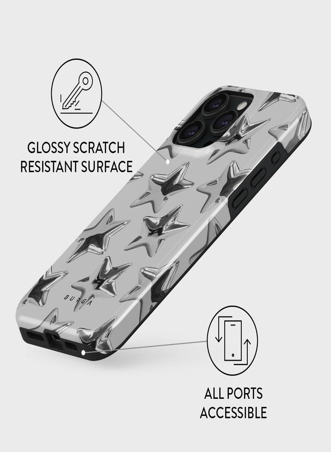 BURGA Phone Case for iPhone 15 Pro - Cute, Trendy, Aesthetic, Designer Pattern, 15pro Phone Cover, Hard Shell Protection - fits Apple iPhone 15 Pro Case for Women and Men - Image 3