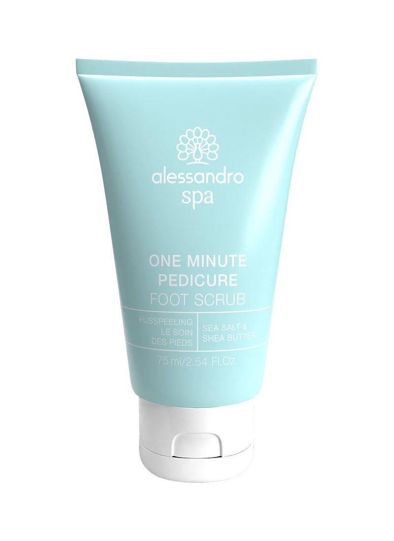 ALESSANDRO ONE MINUTE PEDICURE | FOOT SCRUB 75 ML  - Image 1