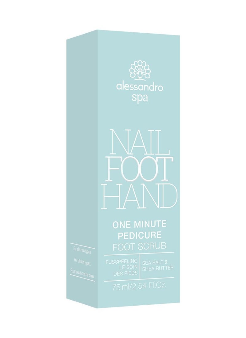ALESSANDRO ONE MINUTE PEDICURE | FOOT SCRUB 75 ML  - Image 2